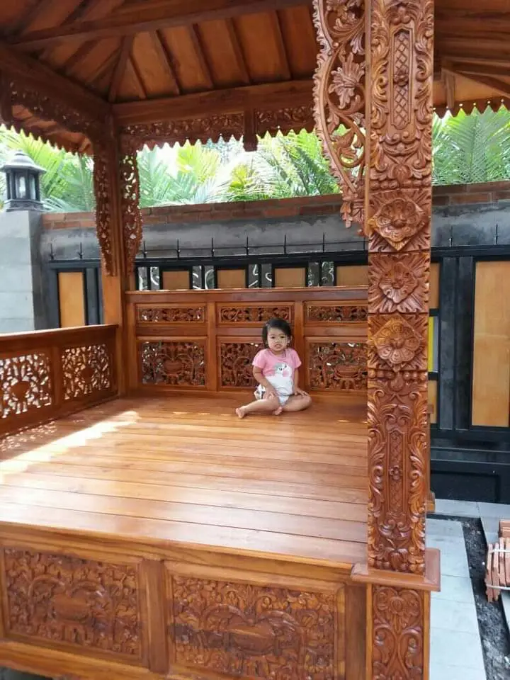 Gasebo Ukiran Jati jepara