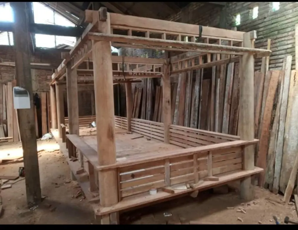 Gazebo Kelapa 4x4 Gazebo Glugu Minimalis