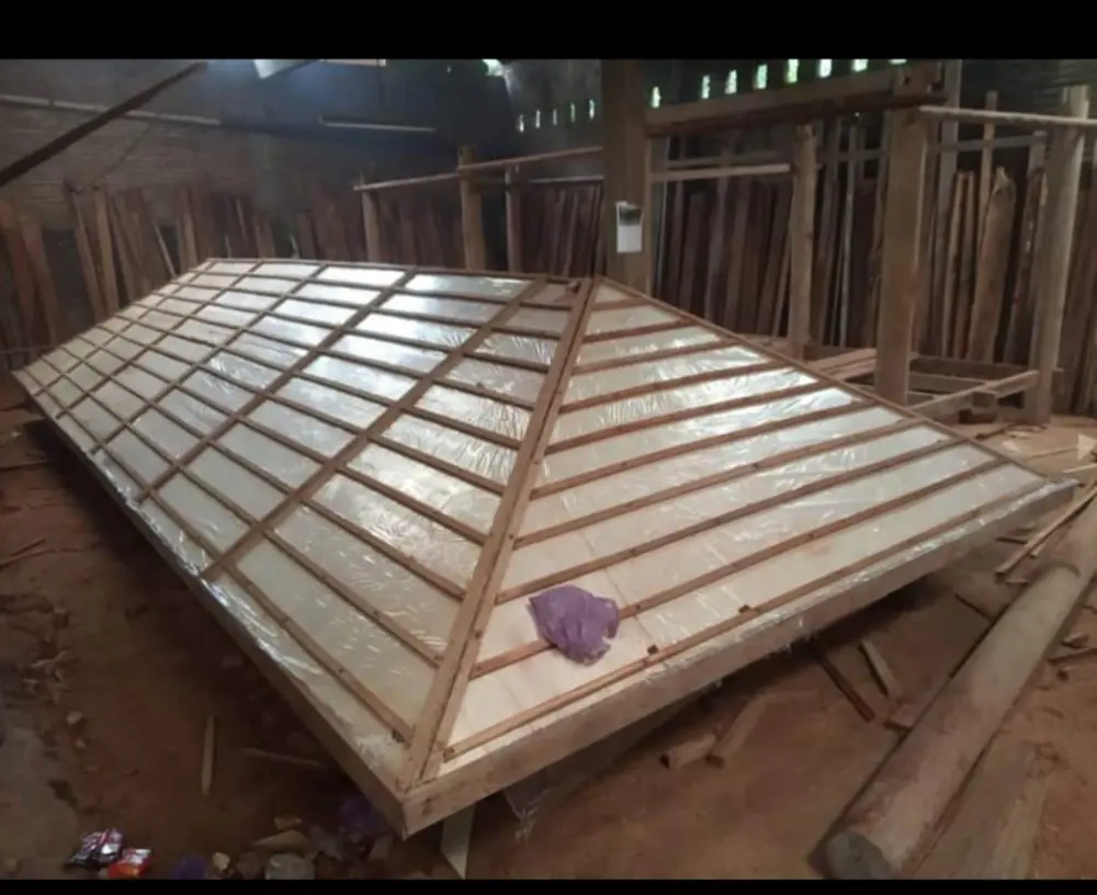 Gazebo Kelapa 4x4 Gazebo Glugu Minimalis