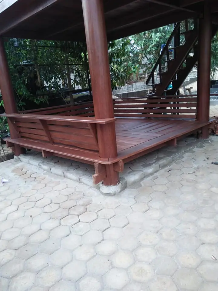 Gazebo Kelapa 4x4 Gazebo Glugu Minimalis