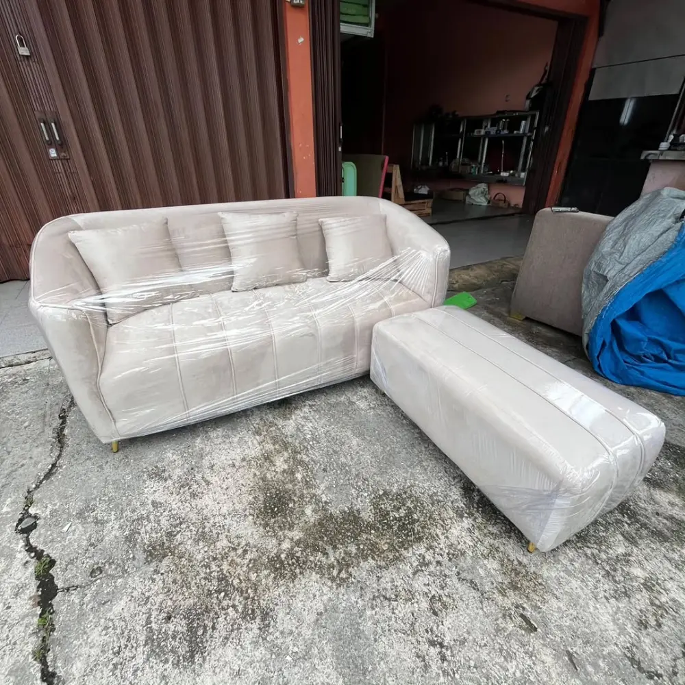 Sofa Sudut Minimalis, Sofa Sudut Estetik