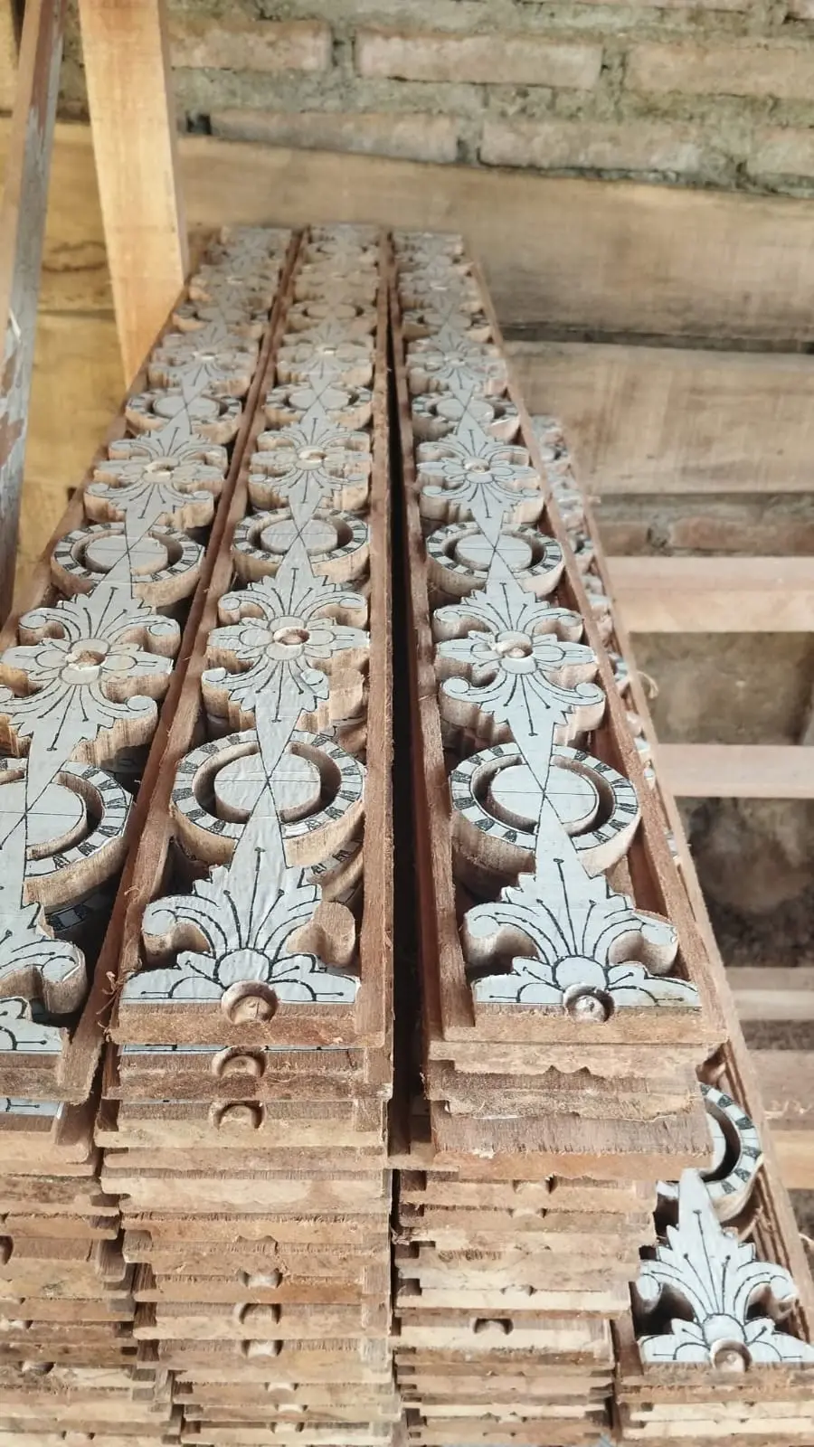Pintu Gebyok Ukiran Jawa Kayu Jati Asli – Gebyok Jepara Full Ukir Klasik Mewah Pintu Rumah Joglo