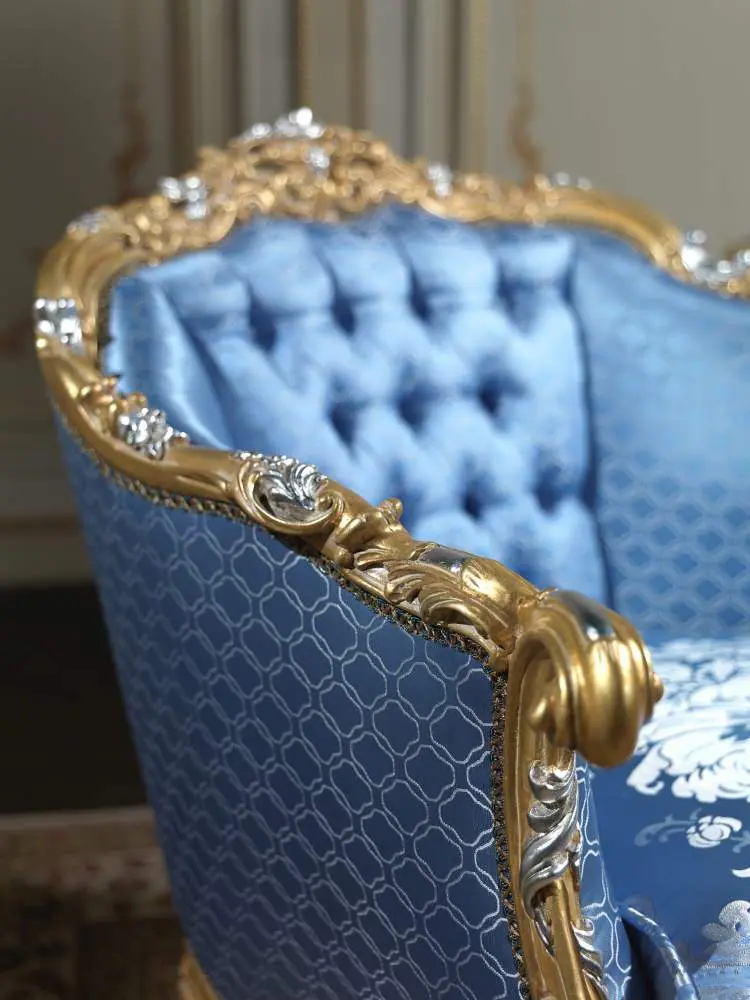 Sofa Tamu Klasik Eropa Luxury (Victorian / French Style Sofa)