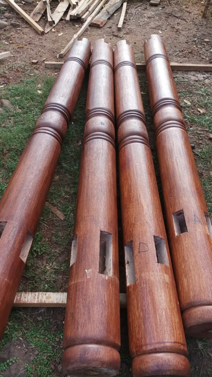 Gazebo Kayu Jati Minimalis Limasan – Elegan & Kokoh untuk Taman dan Teras