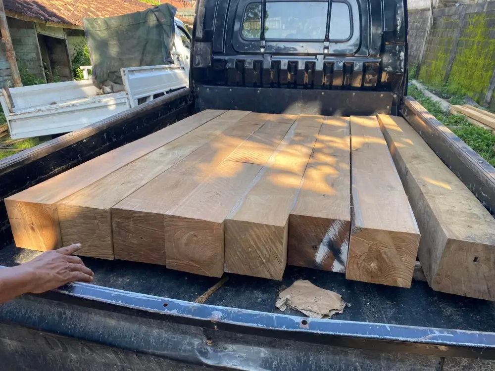 Kusen Pintu Jati Semi Ukiran Jepara – Pintu Kayu Jati Solid Minimalis Klasik – Kusen Gebyok Elegan Siap Pasang