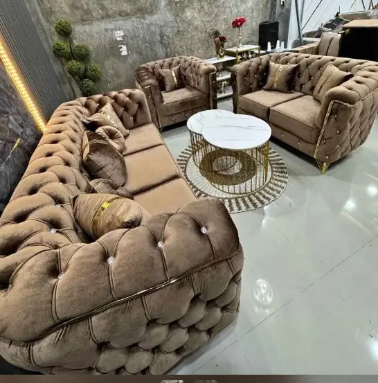 Sofa Minimalis Modern, Sofa Kain Premium, Furniture Jepara Asli, Kursi Tamu Mewah Jati