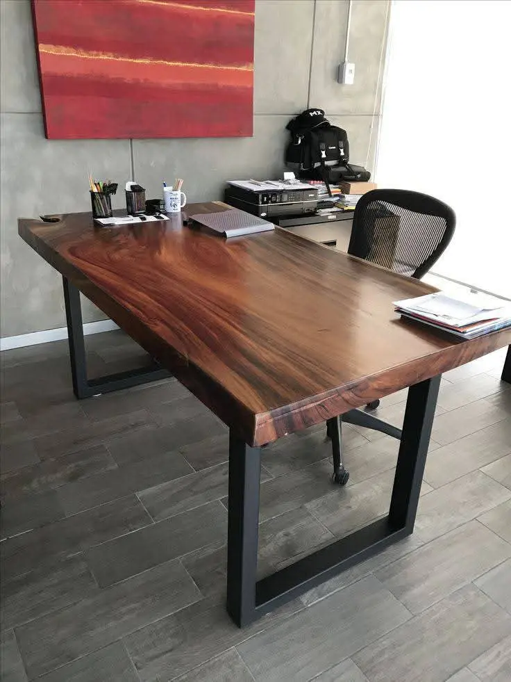 Meja Makan Kayu Solid Premium (Set Meja + Kursi)
