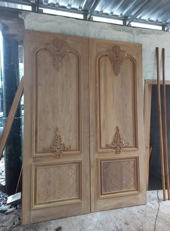 PINTU & KUSEN JATI MINIMALIS UKIR – ELEGAN & BERKELAS