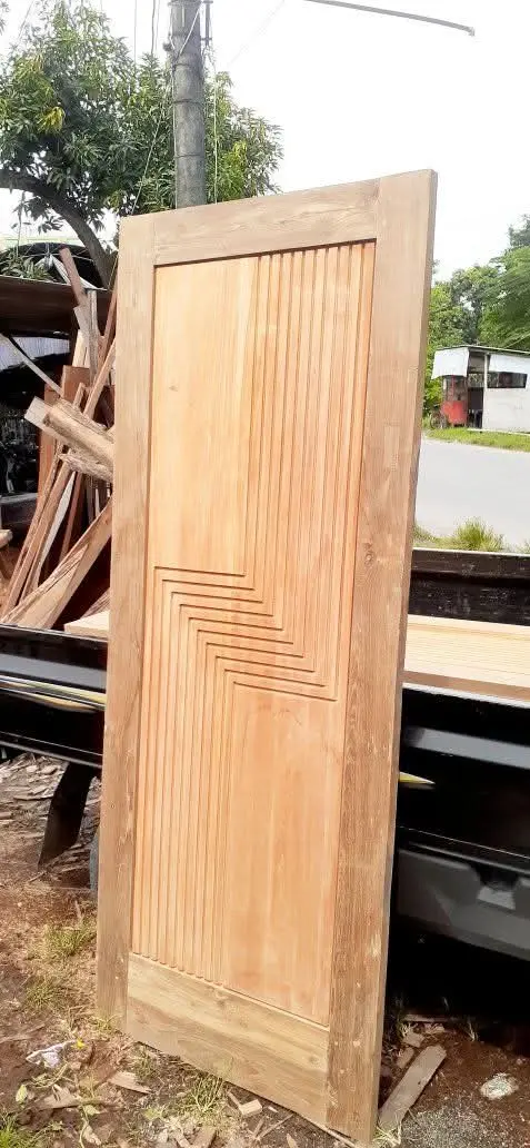 Kusen Pintu Jati Minimalis - Keanggunan Pintu dan Kusen Jati Minimalis dengan Sentuhan ahli yang menghasilkan minimalis yang Eksklusif