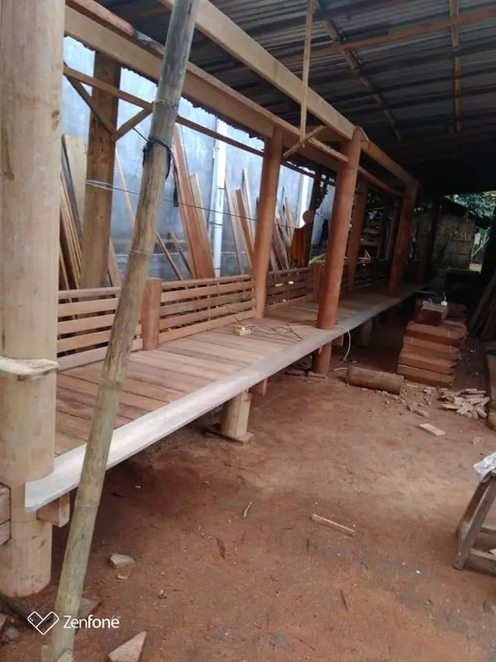 GAZEBO KELAPA MINIMALIS 2,5 x 6 METER – NATURAL & KOKOH/ GAGAH