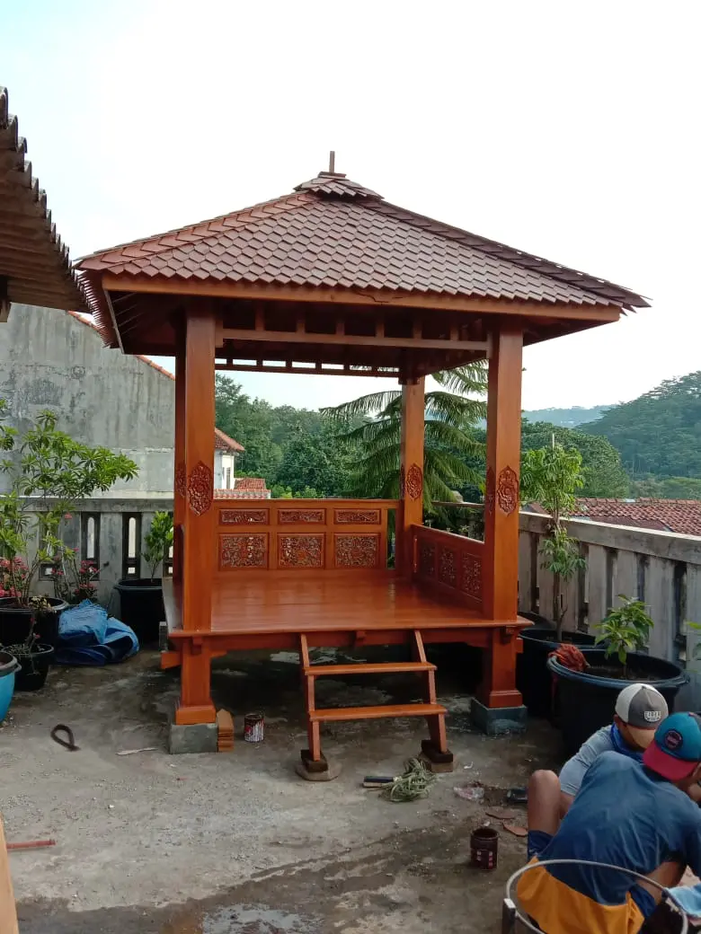 Gasebo Jati Garden Dan Taman