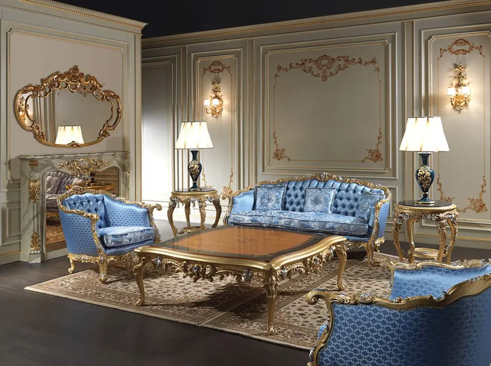 Sofa Tamu Klasik Eropa Luxury (Victorian / French Style Sofa)