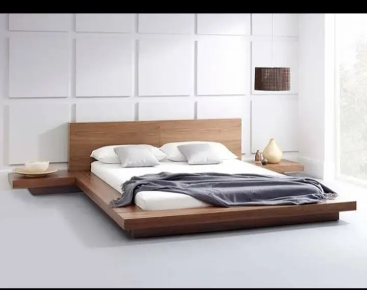 Tempat Tidur Jumbo Minimalis 200x200 Kayu Jati Solid